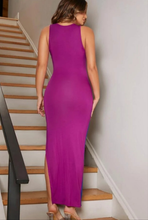 Load image into Gallery viewer, Code: Raquel | Split Multi Colored Dress
