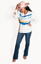 Load image into Gallery viewer, Code: Fiona I Puffed Sleeve Button Down Top
