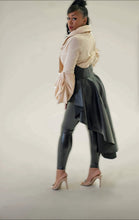 Load image into Gallery viewer, Code: Vixen | Faux Leather Belt Skirt
