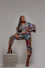 Load image into Gallery viewer, Code: Maze l Multicored Jumpsuit
