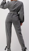 Load image into Gallery viewer, Code: Rhianna I Washed Denim Jumpsuit
