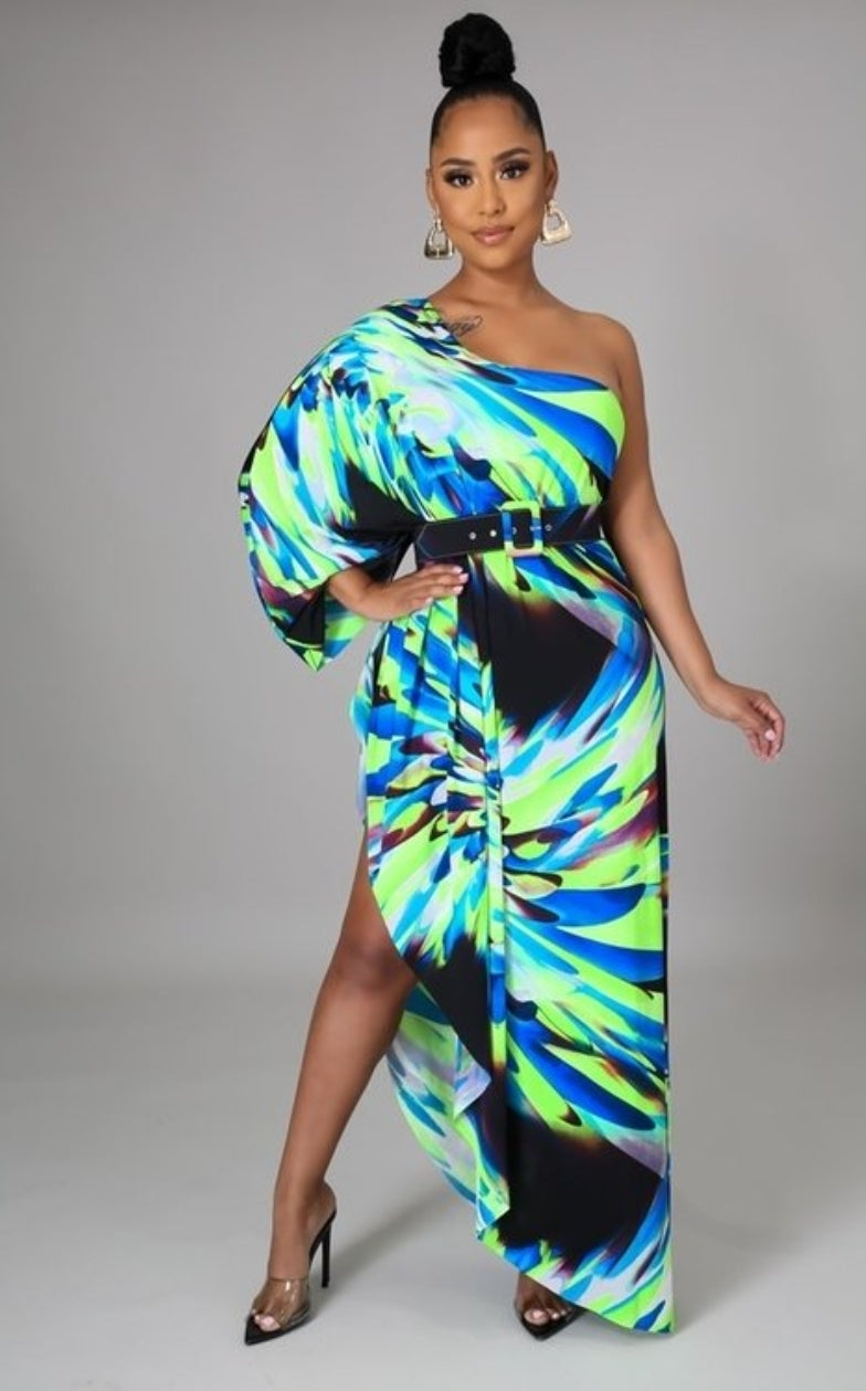 Code: Ciara I One shoulder Dress