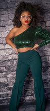 Load image into Gallery viewer, Code: Sienna | One Shoulder Sequin Top
