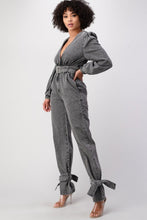 Load image into Gallery viewer, Code: Rhianna I Washed Denim Jumpsuit
