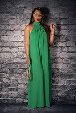 Load image into Gallery viewer, Code: Asia | Wideleg Halter Jumpsuit
