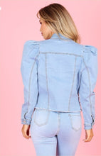 Load image into Gallery viewer, Code: Star: Embellished Denim Two Piece
