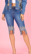 Load image into Gallery viewer, Code: Star: Embellished Denim Two Piece
