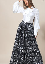 Load image into Gallery viewer, Code:Etoye | Vogue Printed Newspaper Pants
