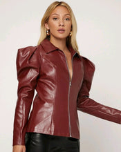 Load image into Gallery viewer, Code: Cherry| Puff Shoulder Jacket
