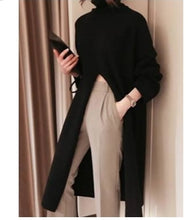 Load image into Gallery viewer, Code: Chiara| Long Split Hem Sweater
