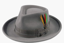 Load image into Gallery viewer, Code: Landry I Black Gangsta Fedora
