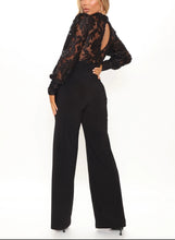 Load image into Gallery viewer, Code: Lacey| Black Lace jumpsuit
