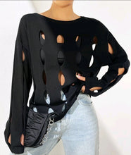 Load image into Gallery viewer, Code:Kalise | Keyhole Sweater
