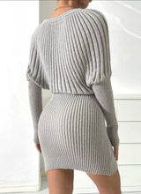 Load image into Gallery viewer, Code:Kisah | Belted Sweater Dress
