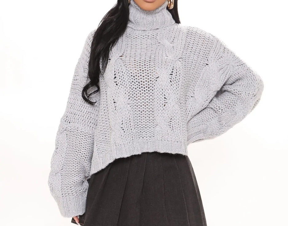 Code: Chrisette| Cable Knit Sweater