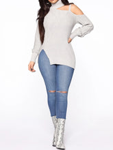 Load image into Gallery viewer, Code:Priscilla | Heather Gray Sweater
