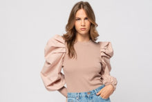 Load image into Gallery viewer, Code: Josette | Puffed Shoulder Top
