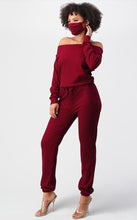 Load image into Gallery viewer, Code: Strawberry I Off The Shoulder Sweatsuit
